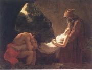 Anne-Louis Girodet-Trioson The Burial of Atala Sweden oil painting artist